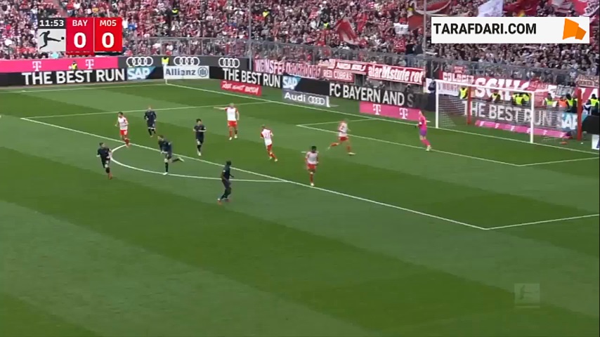 خلاصه بازی بایرن مونیخ 8-1 ماینتس (بوندسلیگا - 2023/24)