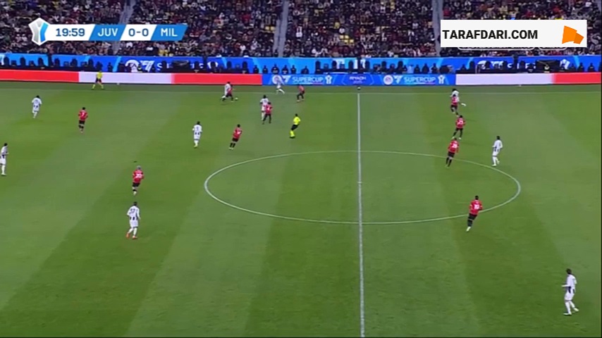 گل زیبای کنان ییلدیز به میلان (یوونتوس 1-0 میلان) 