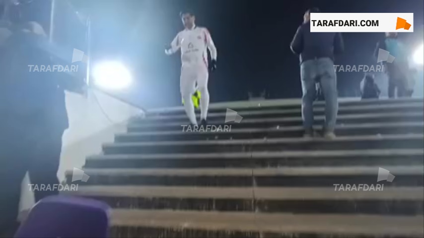 محمدرضا مهدوی مقابل دوربین طرفداری: افتتاح بهترین ورزشگاه آسیا بود؛ فکر نکنم استقلال - سپاهان اینجا برگزار شود