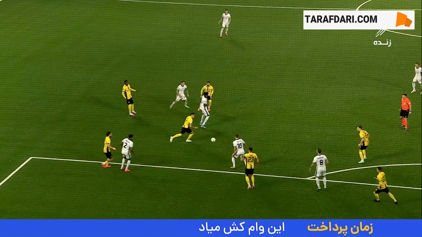 پنالتی از دست رفته مارکو آرناتوویچ مقابل یانگ بویز (یانگ بویز 0-0 اینتر)