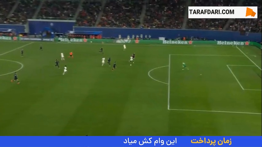 اخراج مستقیم دروازه‌بان یوونتوس مقابل لایپزیش به دلیل لمس توپ خارج از محوطه جریمه