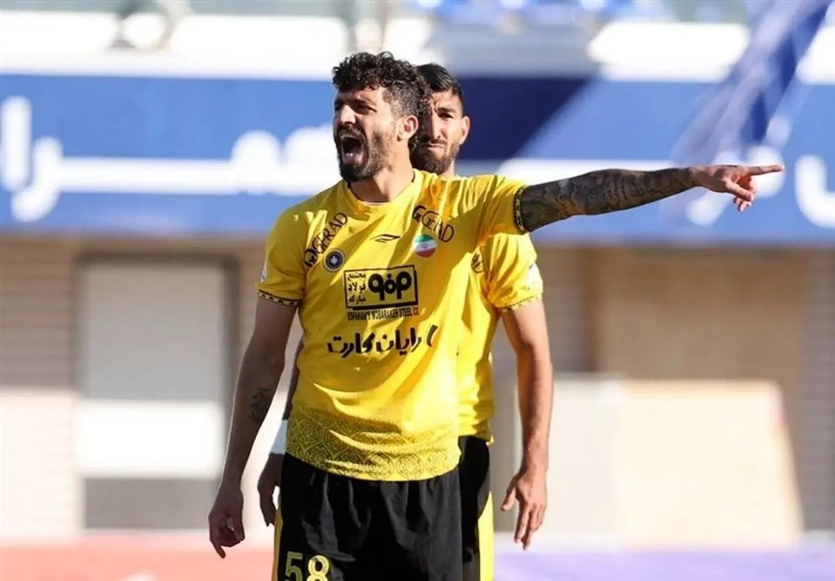 محمد دانشگر - پرسپولیس - سپاهان - لیگ برتر فوتبال ایران