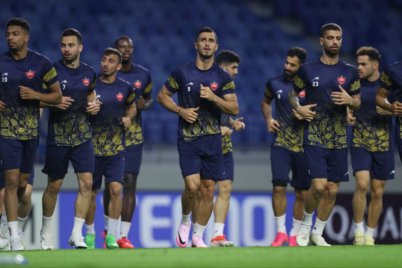 تمرینات پرسپولیس - لیگ برتر فوتبال ایران 