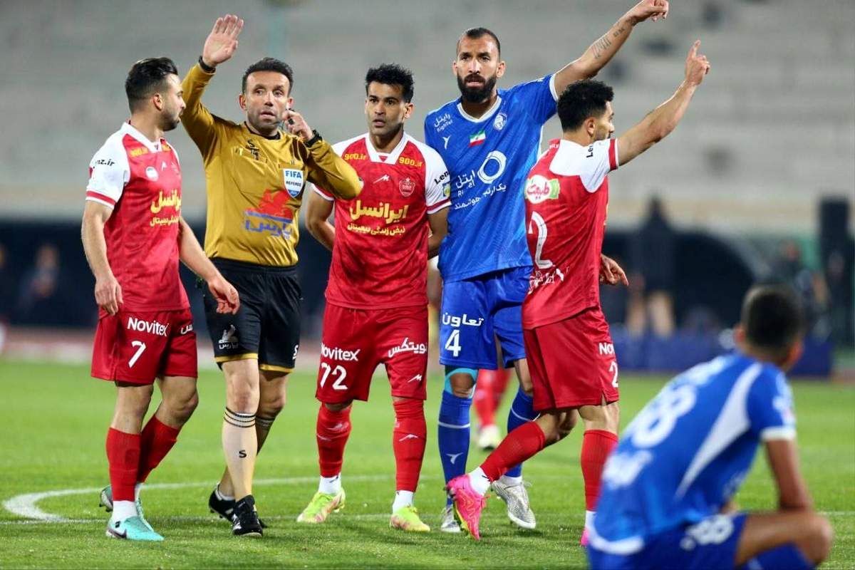 استقلال - پرسپولیس - دربی - دربی تهران - دربی 104