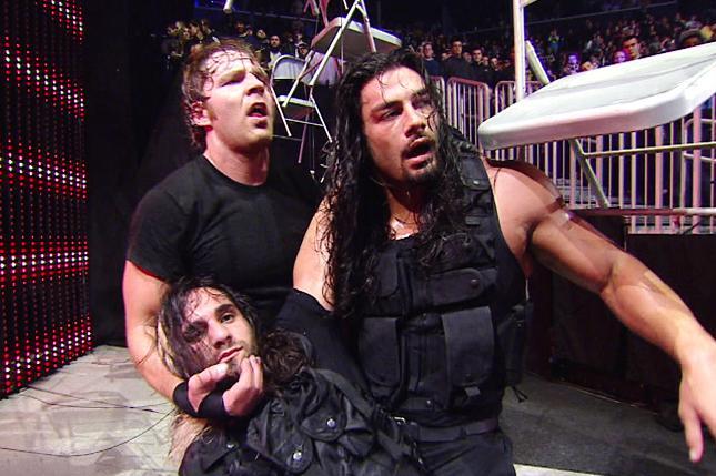 TLC-2012 - رومن-رینز - دین-امبروز - سث-رالینز - مسابقه-شش-نفره - WWE - تاریخ-کشتی-کچ - پیروزی-تاریخی-شیلد