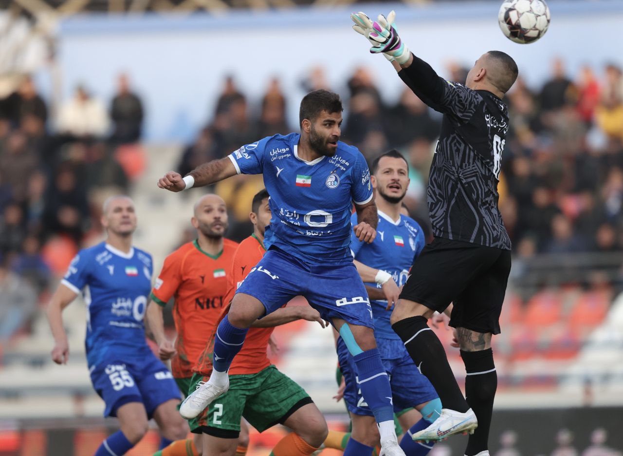 مس رفسنجان 2-0 استقلال