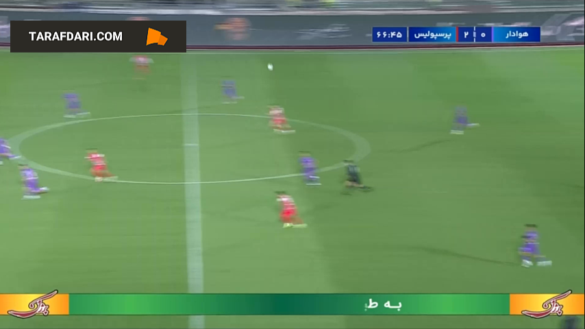 گل عیسی آل کثیر به هوادار (هوادار 0-3 پرسپولیس)