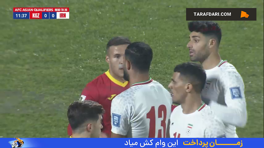 گل مهدی طارمی به قرقیزستان (قرقیزستان 0-1 ایران)