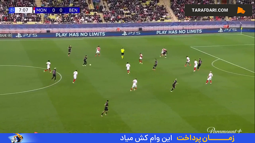 موناکو - بنفیکا - لیگ قهرمانان اروپا - خلاصه بازی