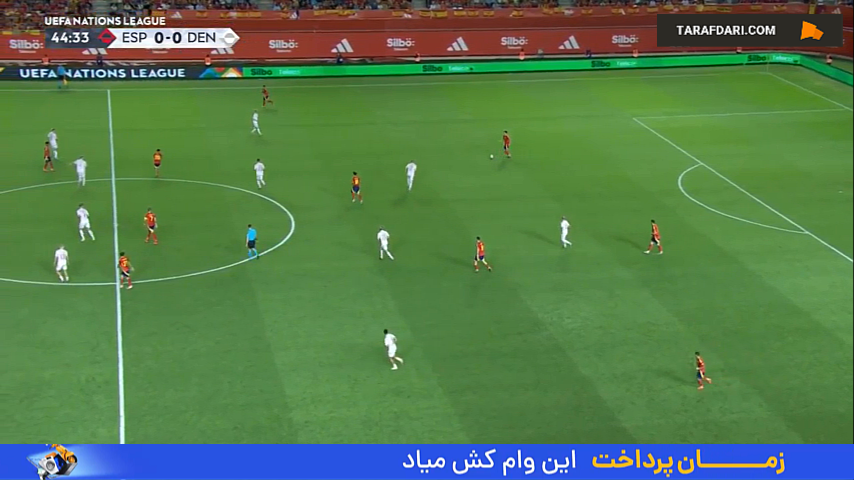 فرصتسوزی لامین یامال در دیدار مقابل دانمارک