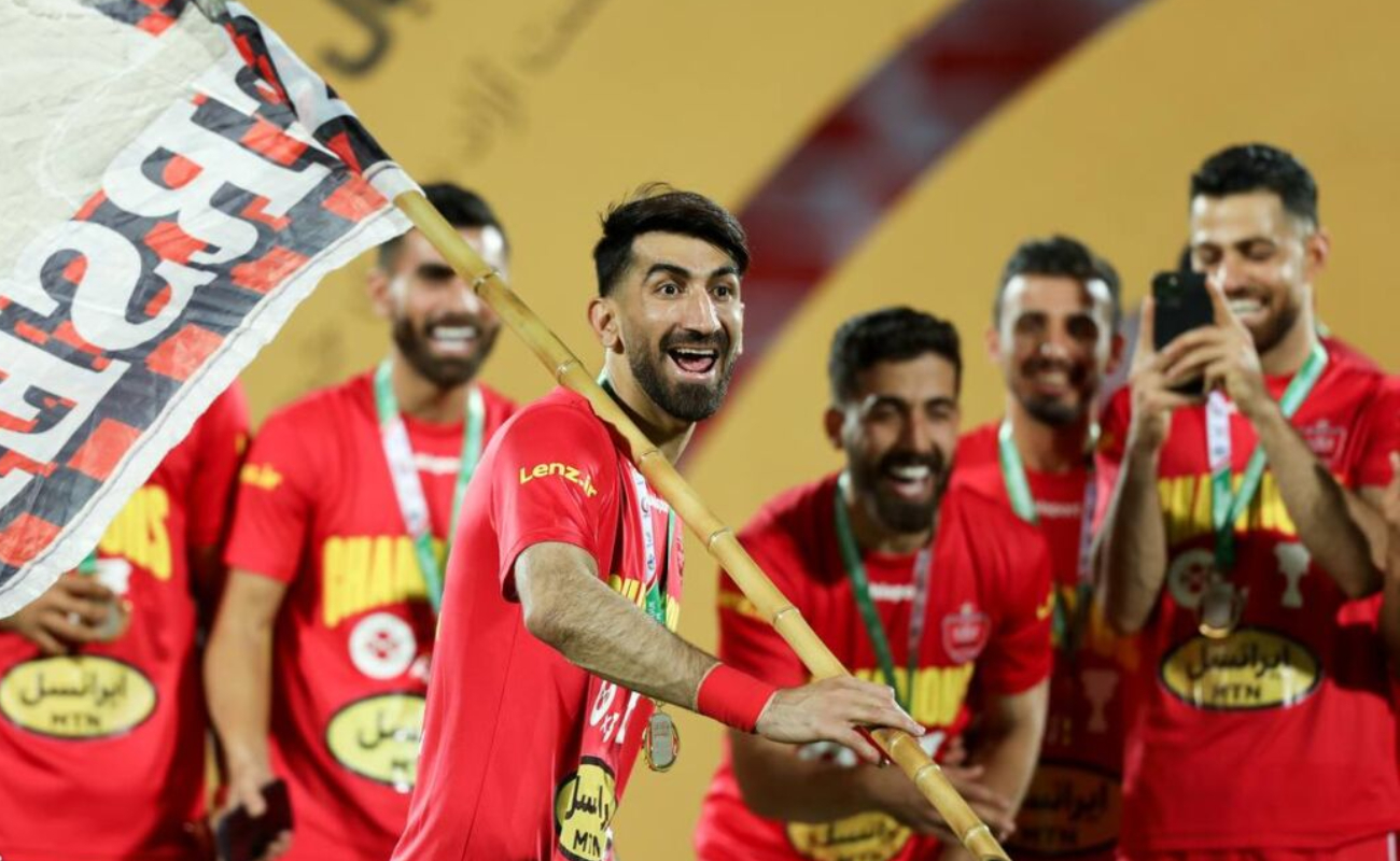 علیرضا بیرانوند- جشن قهرمانی پرسپولیس