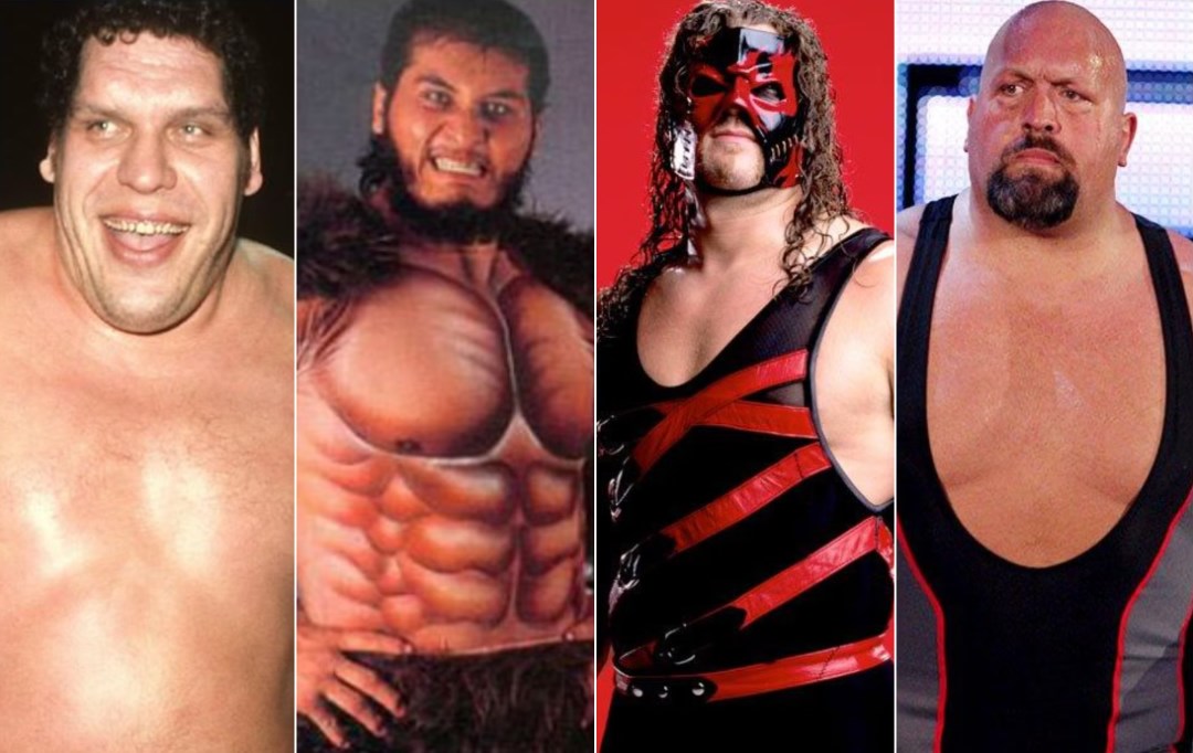 قدبلندترین کشتی گیران wwe