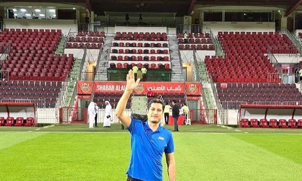 عکس از سعید قاسمی کمک داور فوتبال ایران