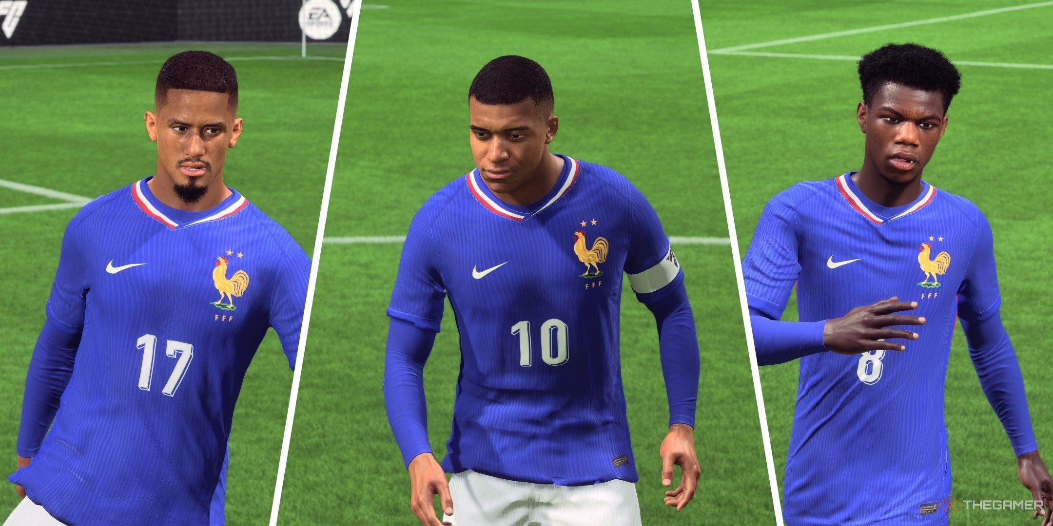 کیلیان امباپه / بازیکنان فرانسه در بازی FC 25