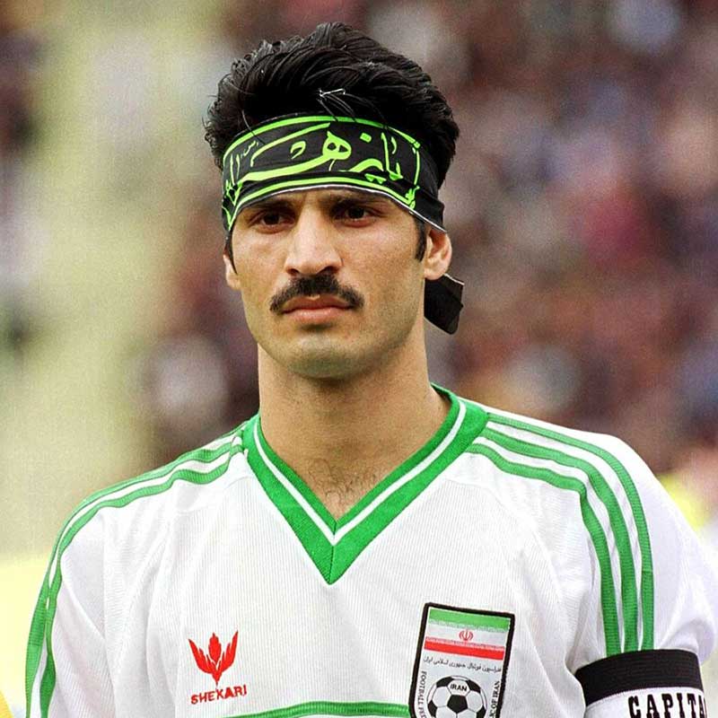 علی دایی در پیراهن تیم ملی