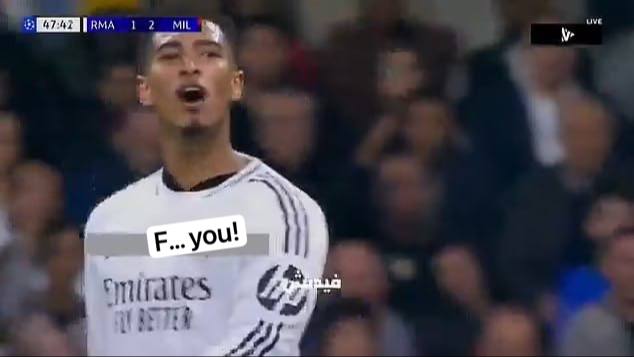 توهین جنجالی جود بلینگام به اسلواکو وینچیچ