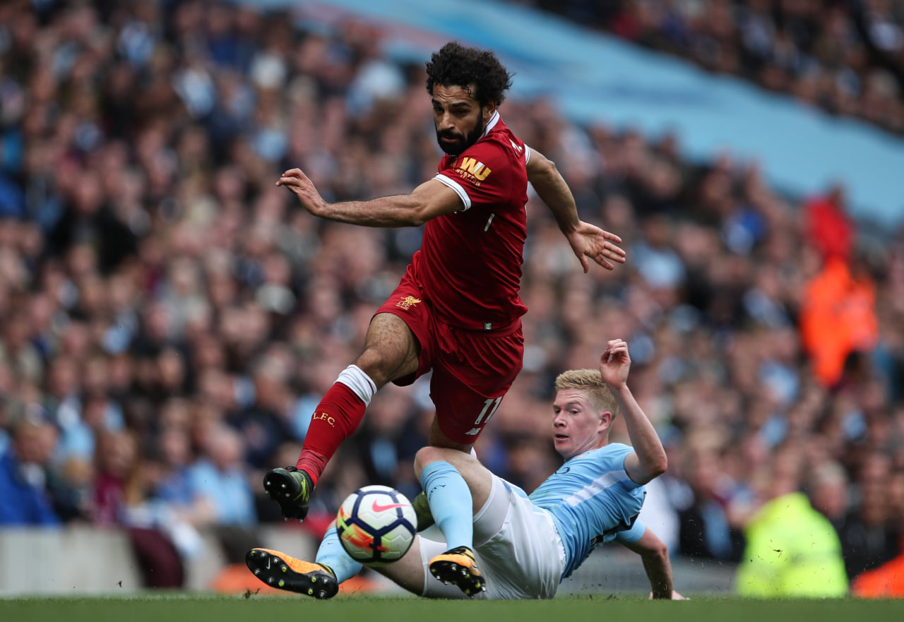 Salah and De Bruyne 