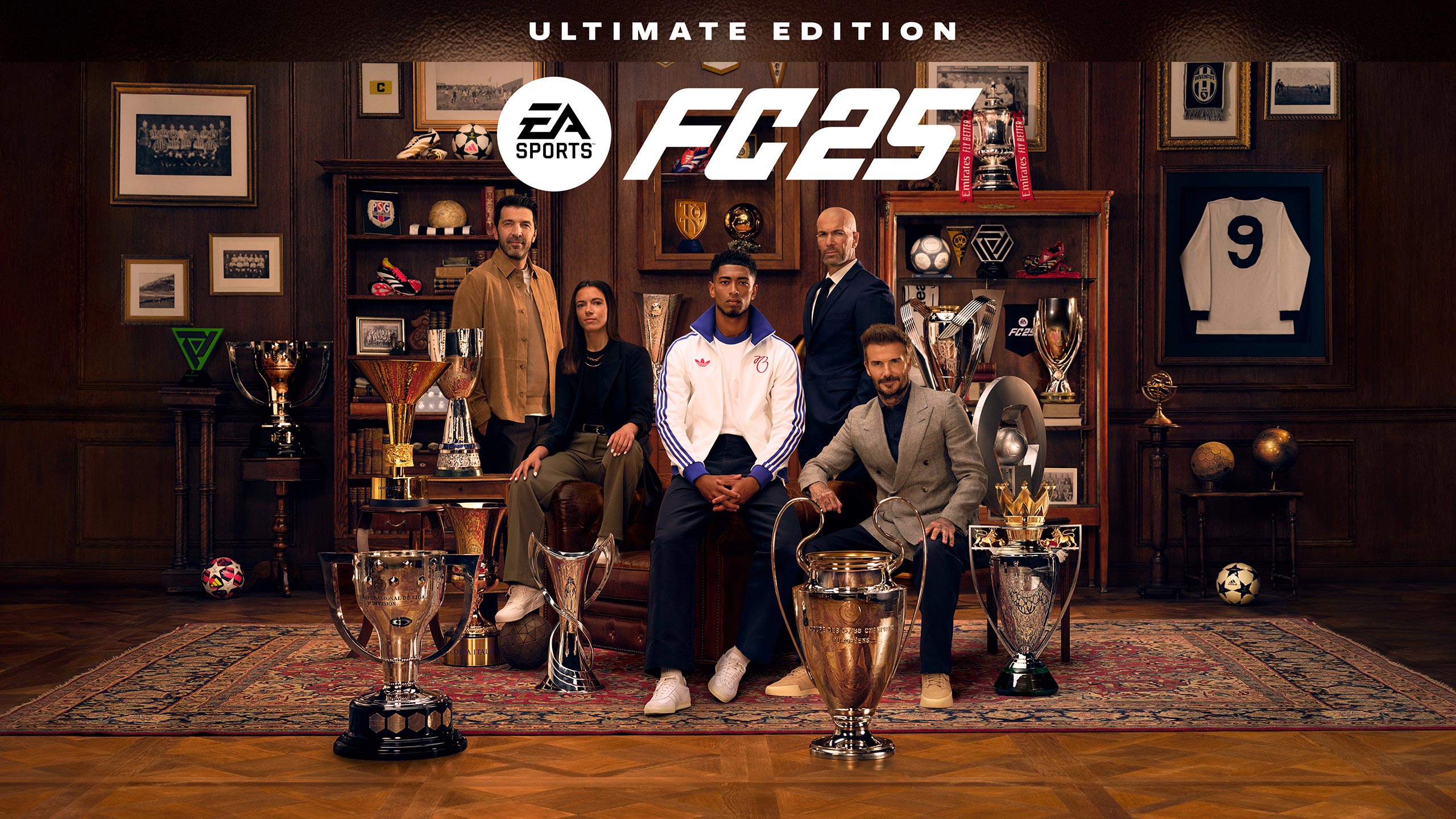 تصویر روی جلد نسخه Ultimate Edition بازی FC 25